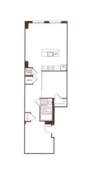 floor plan - 1205 N Garfield St
