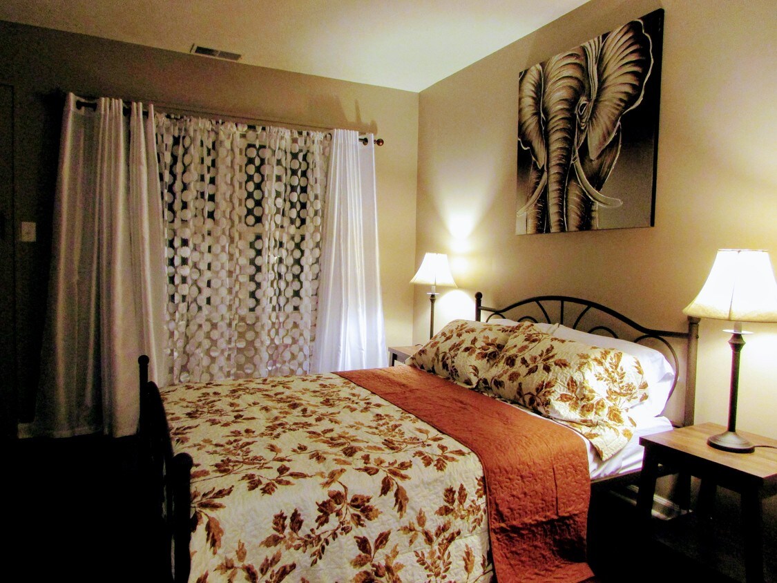Fully furnished bedroom - 62 N Ewing St