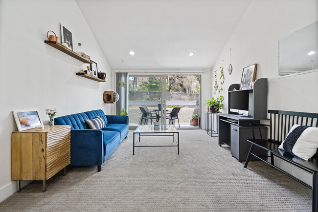 Floor to ceiling glass doors open to private balcony - 1350 N Escondido Blvd
