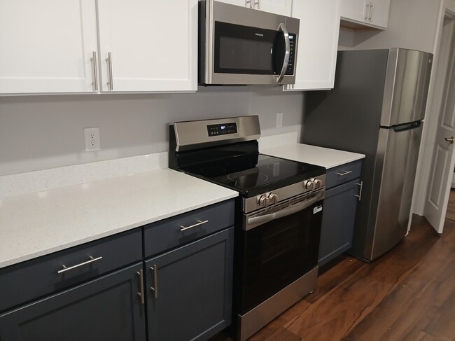 Quartz Countertops and New Appliances - Madison View Apartments