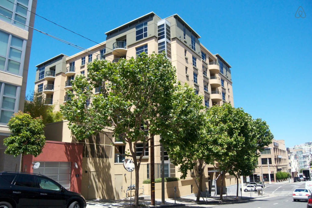 The Washington Street view of the building. - 1800 Washington Street