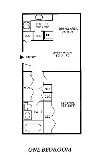 1HAB/1BA - Springview Garden Apartments