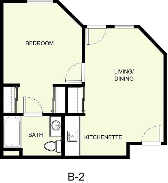 Plano de planta - Holiday Warburton Place
