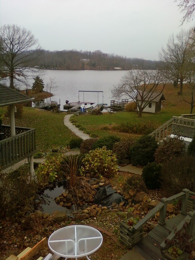 boat dock on Property - 153 Pyramid Ln