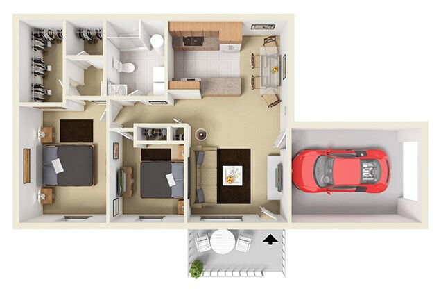 Interior Photo - The Meadows Ranch Apartments