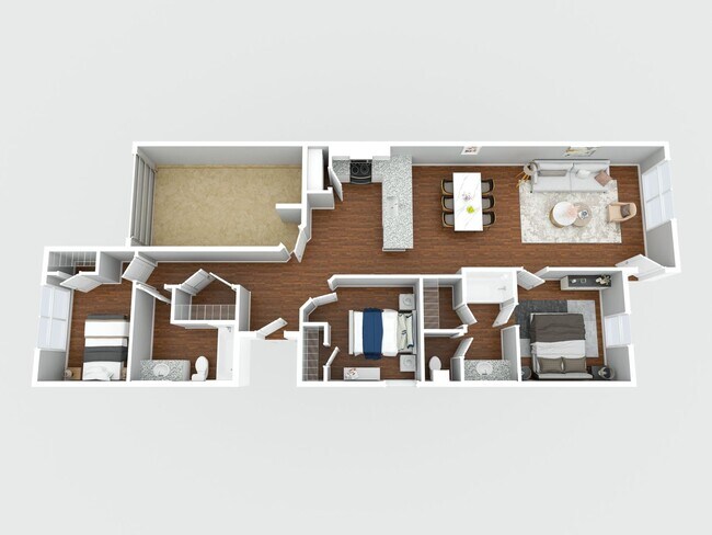 Foto del edificio - Stylish and Modern 3-Bedroom Duplex for Rent in Desirable Harvest Neighborhood