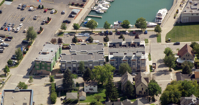 Aerial Photograph - Lake Harbor Lofts Condominiums