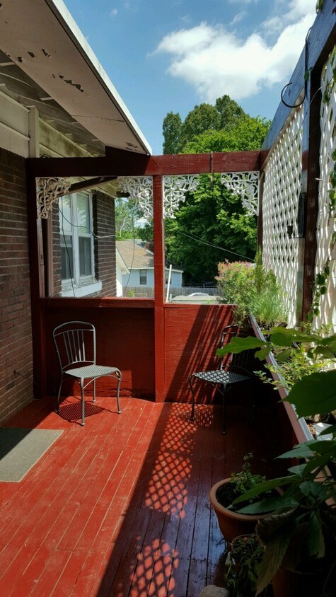 Porche al aire libre - 1276 Overton Park Ave