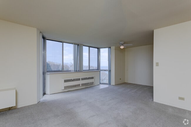2BR, 1BA - Lakeshore Tower Apartments