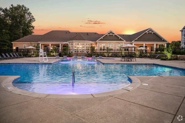 Invigorating Pool with in water seating! - Abberly Square Apartment Homes