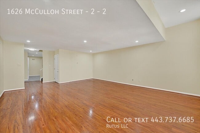 Building Photo - 1626 McCulloh St