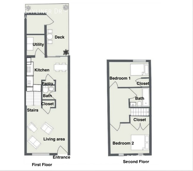Building Photo - 2 bed 1.5 bath Townhouse Style apartment