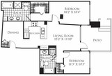 2 Bedroom FP 07