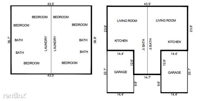 Foto del edificio - 3 br, 2.5 bath Duplex - 535 Big Bear Ln