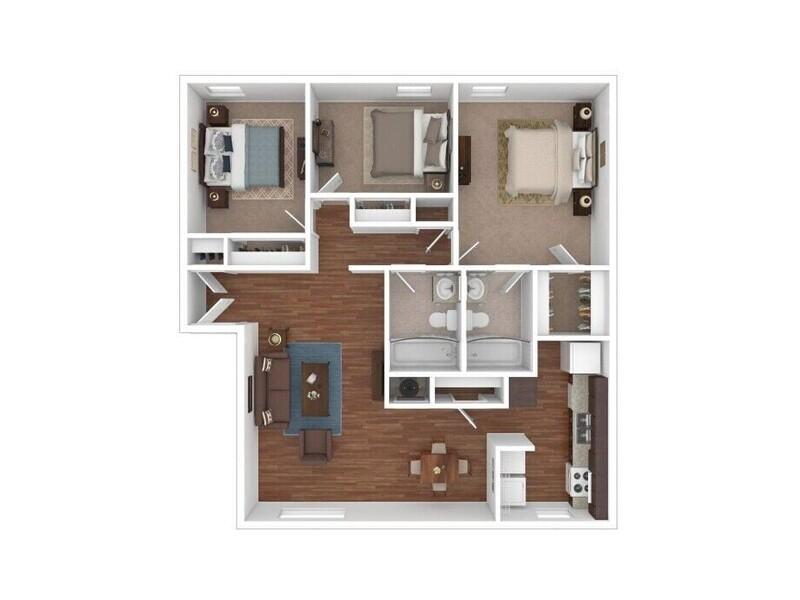 Plano de planta - Cumberland Oaks