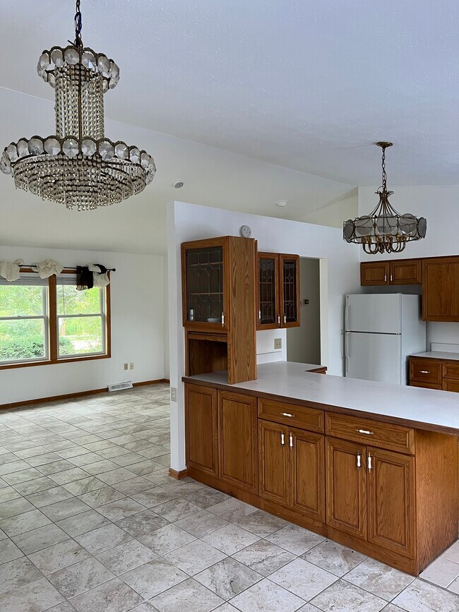 View of kitchen from dining room - 3198 Grafton Rd