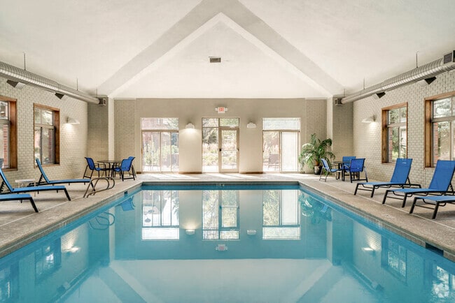 Swim year-round with our indoor swimming pool. - Southwind Villas