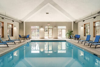Swim year-round with our indoor swimming pool. - Southwind Villas