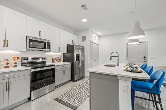 2BR, 2BA - 1,177SF - Kitchen - Strata