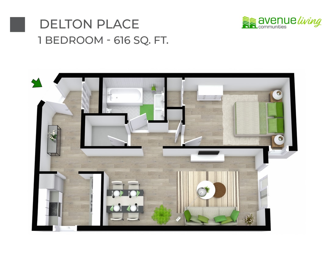 Floorplan - Delton Place