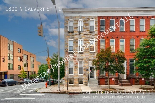 Foto del edificio - 1800 N Calvert St