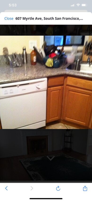 Part of the kitchen - 607 Myrtle Ave