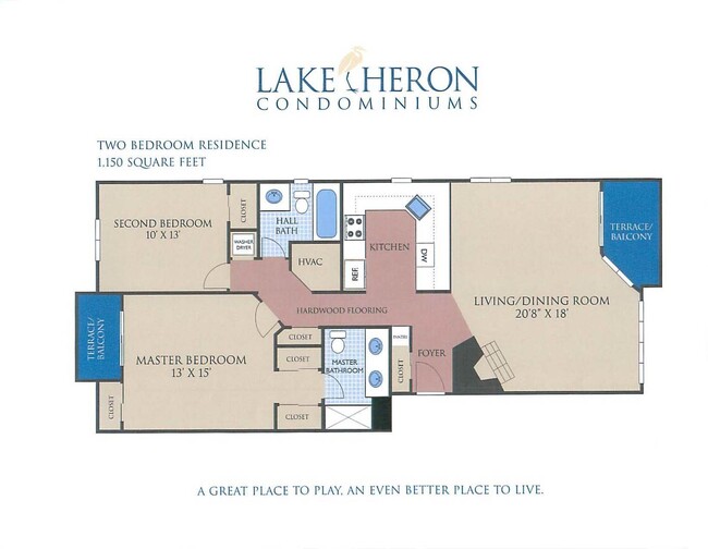 Building Photo - Ground Level - Lake Heron Condo - 2BR/2BA