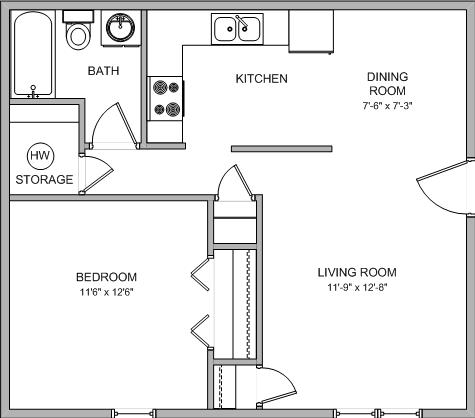 1BR/1BA - El Dorado Springs Estates