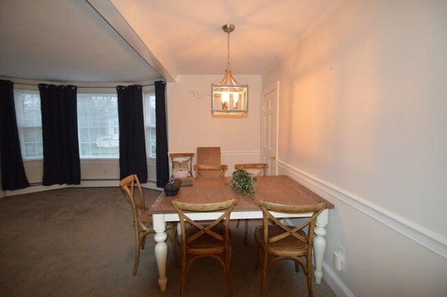 Open living room and dining area - 468 Spring St