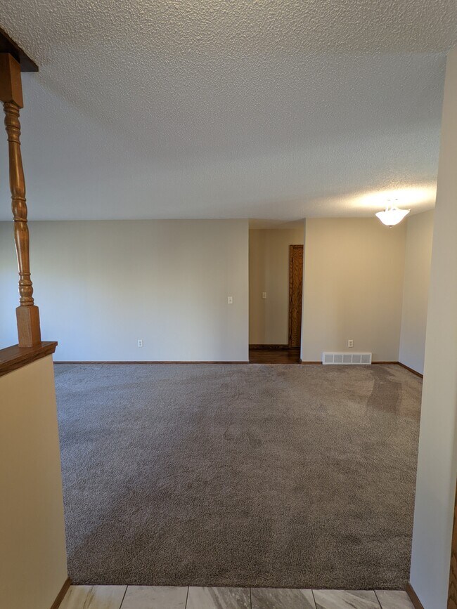 Newly painted and carpeted spacious living room. - 507 E 57th St