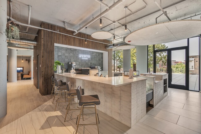 Junto Coffee Bar with Barista - The McClaren Apartments