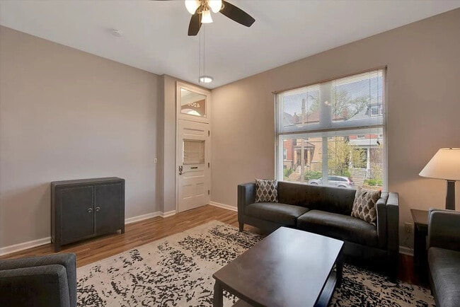 Living room. - 4206 Castleman Ave