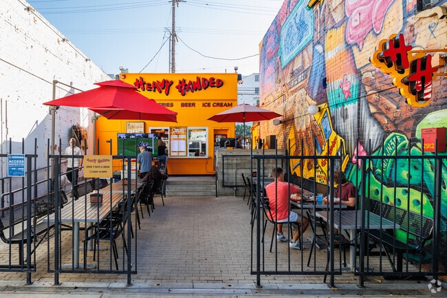 Heavy Handed is serving up delicious burgers and fries on Main St.