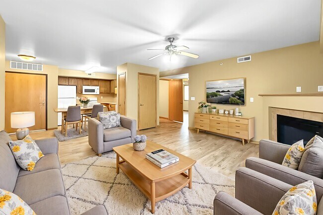 Sala de estar - Prairie Bend Apartments