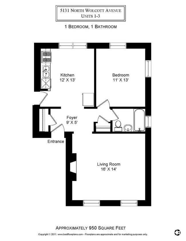 Building Photo - 5131 N Wolcott Ave