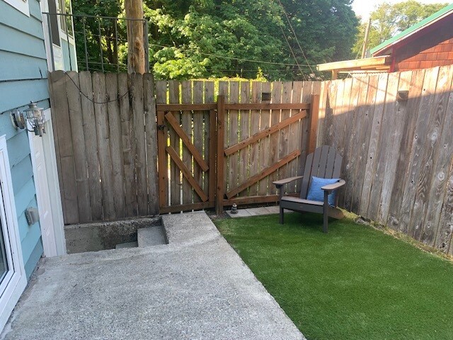 Facing your entry from inside - 2218 Fairmount Ave SW