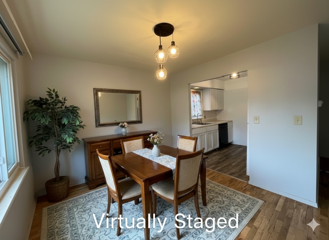 Dining Room Virtually Staged - 1608 W 11th St
