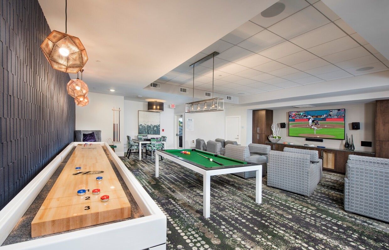 Game Room - Overture Barrett 55+ Active Adult Apartmen...