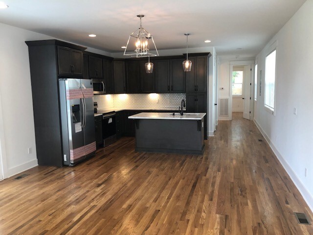 Living Room and Kitchen - 6361 A Ivy St