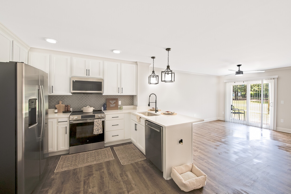 Newly Renovated apartments at Village Green Apartments in Wilmington, NC - Village Green Apartment Homes