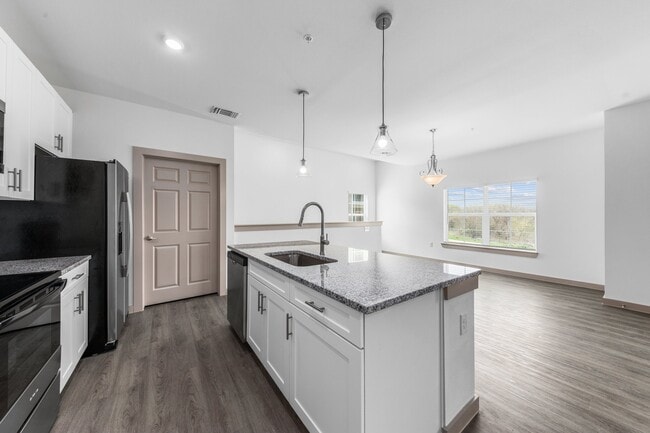 This kitchen island! - Village at Pepper Creek Apartments