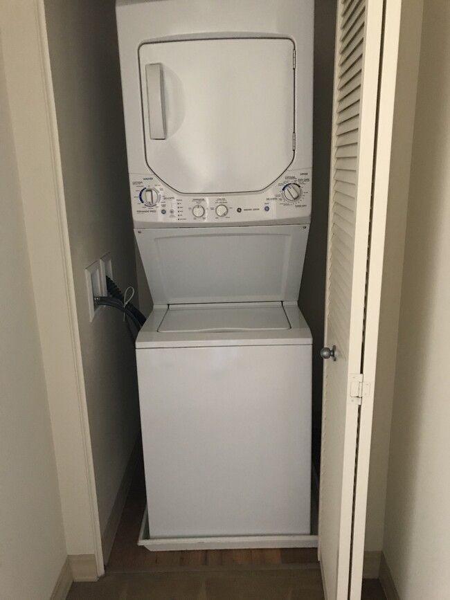 Washer/Dryer in your apartment - Parkview Living Apartments