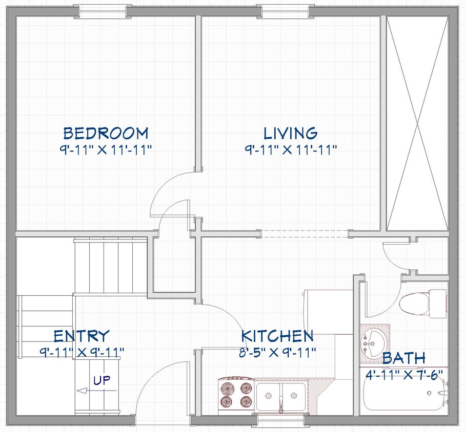 Floor Plan - 912 S 5th Ave