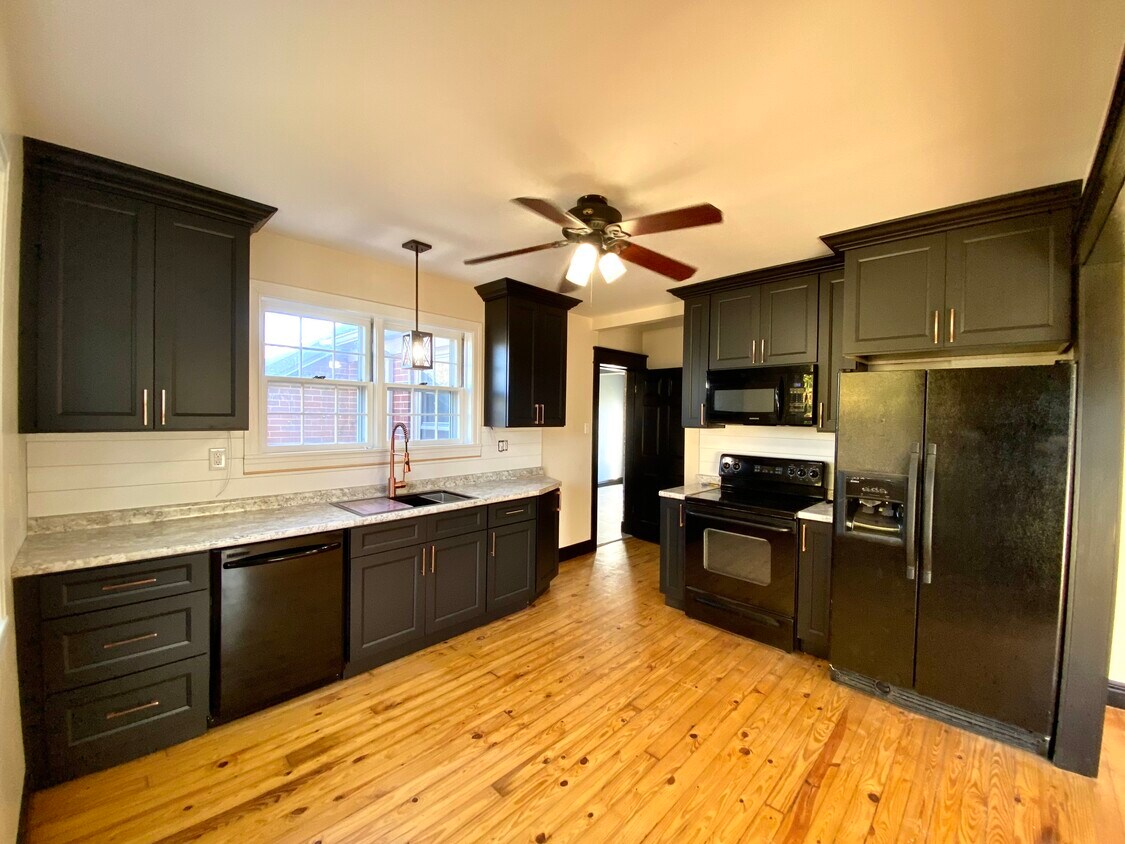 Brand new kitchen with work station sink - 704 W Springfield Ave