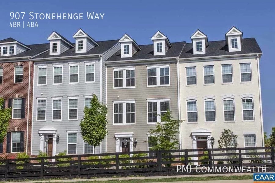 907 Stonehenge Way, Charlottesville, VA 22901 Townhome Rentals in