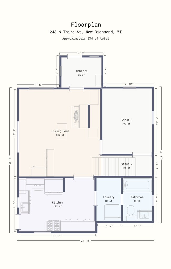 Piso principal - 243 N 3rd St