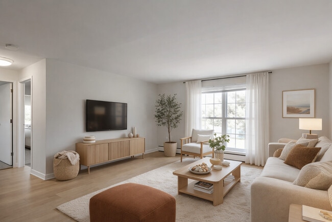Bright, Spacious Living Rooms at The Boulders - The Boulders Apartments