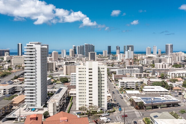 Aerial Photo - Bellevue Towers