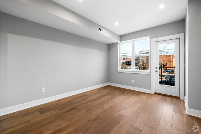Studio - 655 SF - Living Room - 3315 11th St NW Apartments