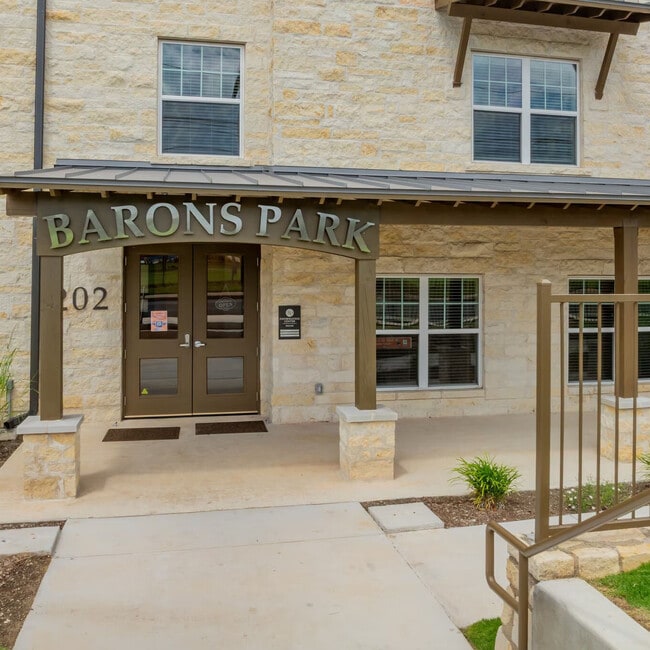 Barons Park Leasing Office Entry - BARONS PARK